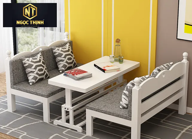 Bộ bàn ghế sofa quán ăn, cà phê Bộ bàn ghế sofa quán ăn, cà phê